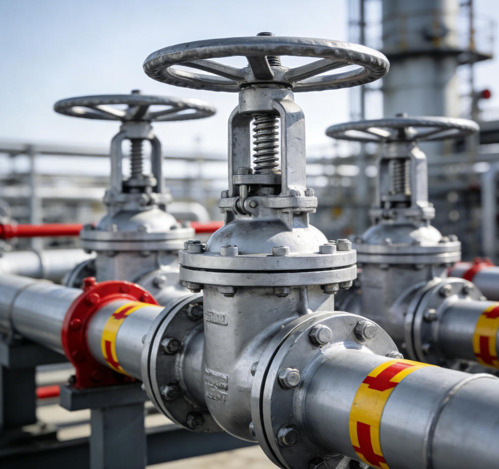 oil and gas industry requires valves